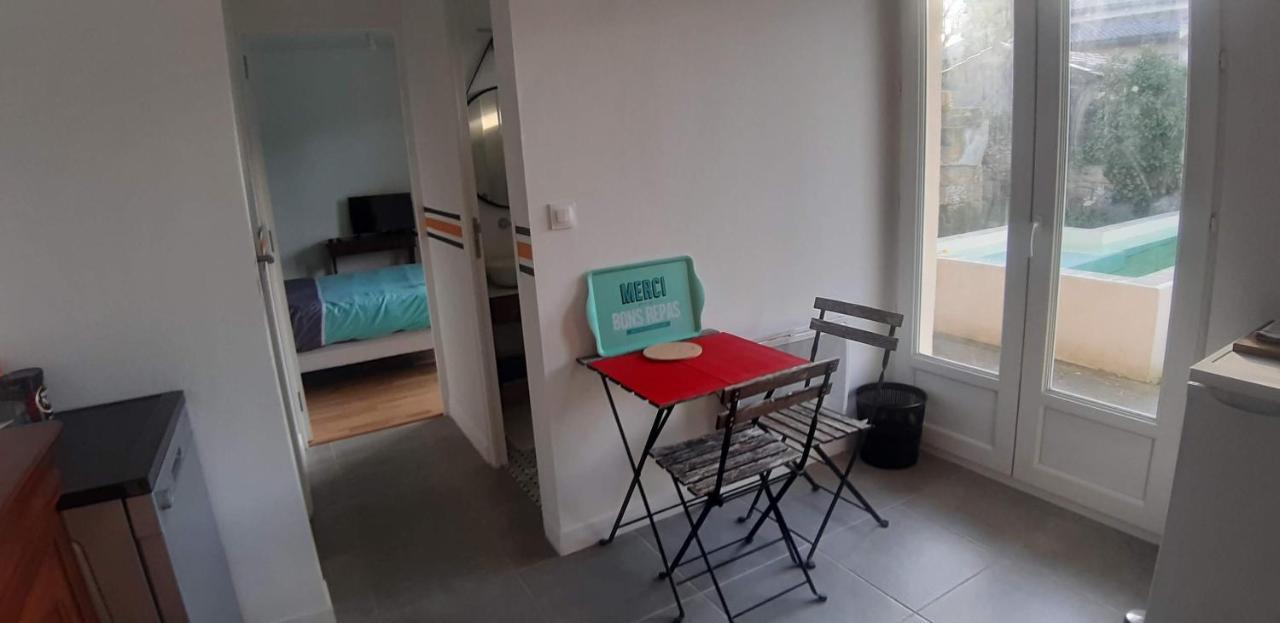 Jolie Villa Avec Piscine Dans Le St Emilionnais Sainte-Terre Exteriér fotografie
