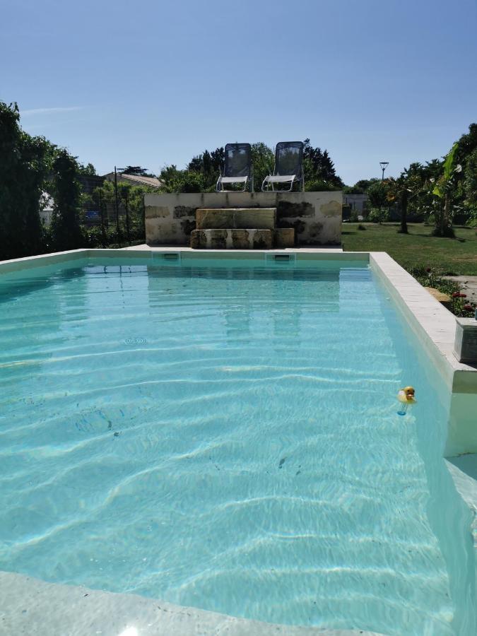 Jolie Villa Avec Piscine Dans Le St Emilionnais Sainte-Terre Exteriér fotografie