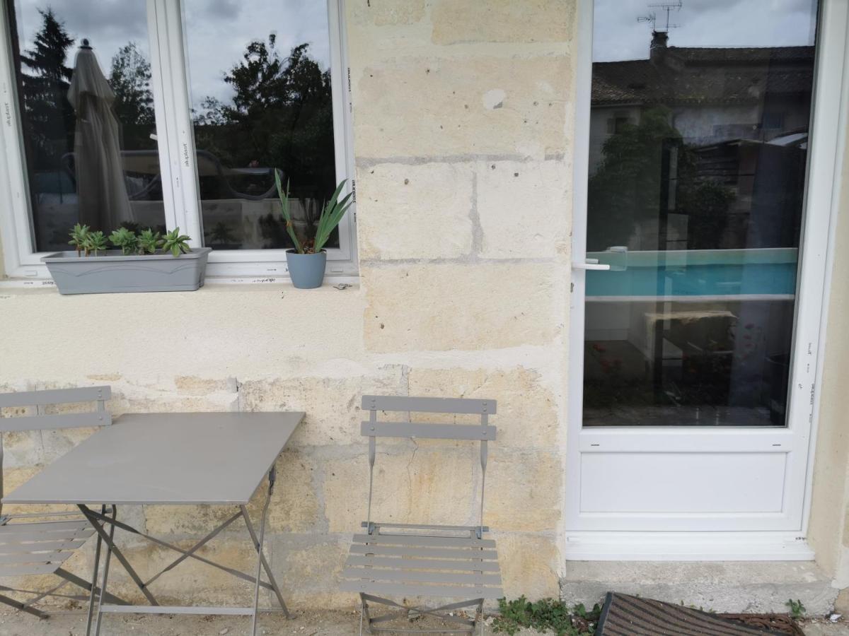 Jolie Villa Avec Piscine Dans Le St Emilionnais Sainte-Terre Exteriér fotografie